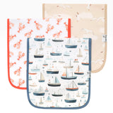 Copper Pearl Fischer  Burp Cloth Set (3-Pack)