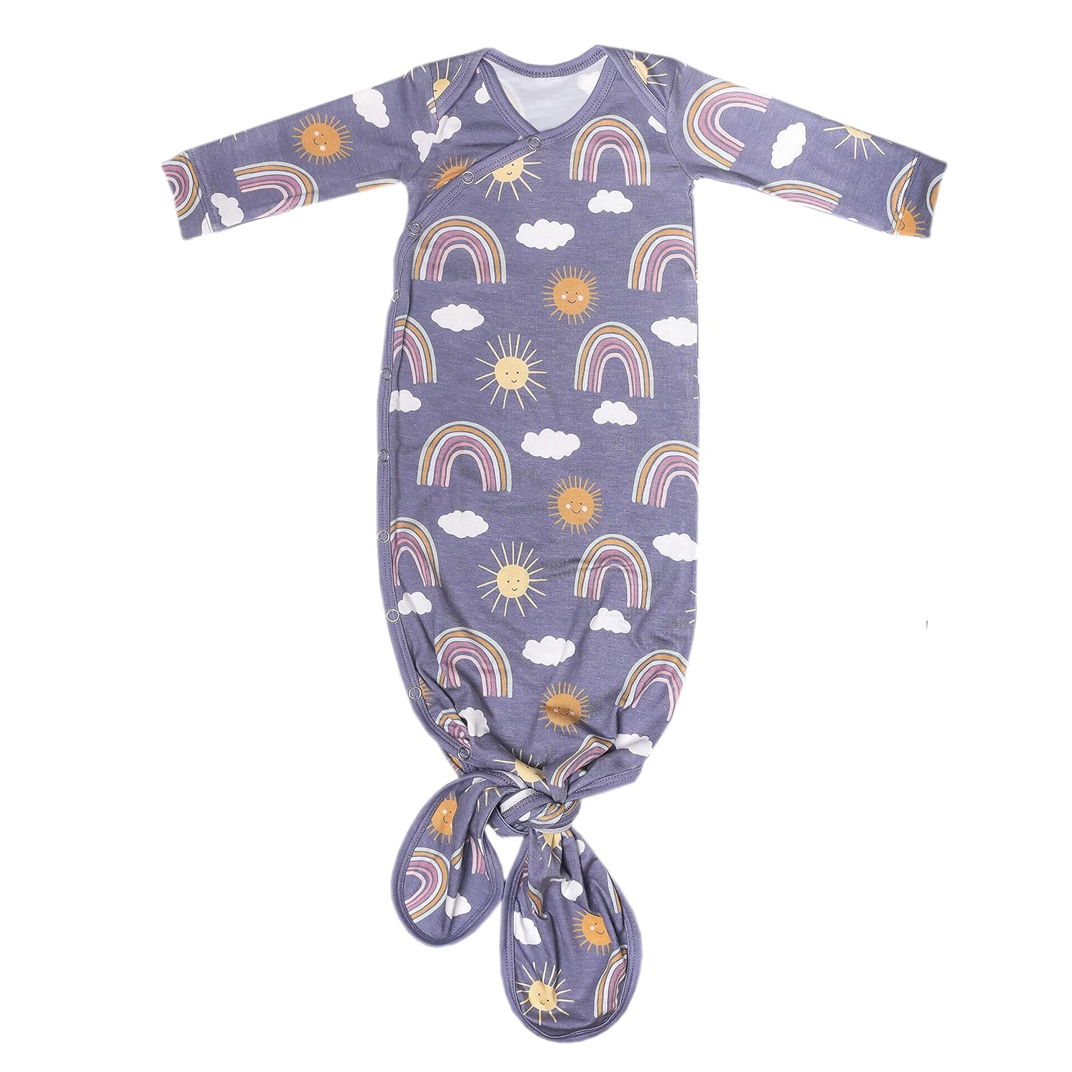 Copper Pearl Hope Newborn Knotted Gown