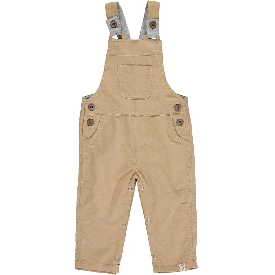 Me & Henry Jeliico Woven Overalls Stone 2/3Y