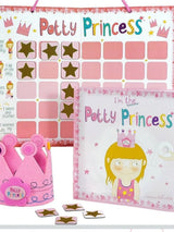 Princess Potty Training Gift Set W Book, Magnets And Crown