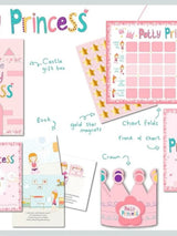 Princess Potty Training Gift Set W Book, Magnets And Crown