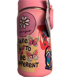 Life is Good Bubble Gum Water Bottle