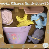 Mermaid Silicone Beach Bucket Set