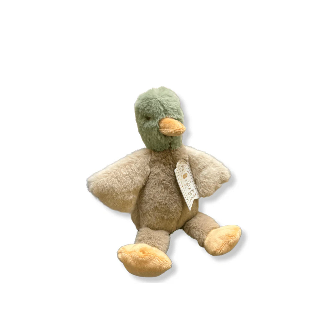 Mud Pie Farm Plush Rattle Pals - Marley the Mallard