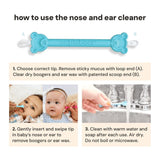 Oogiebear- Nose And Ear Cleaner with protective case