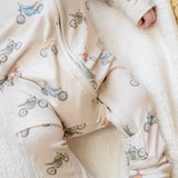 Ryder Zip-Up Footie Pajama
