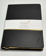 PAPYRUS Gilded Notebook Journal 240 Ivory Lined Pages with Bookmark