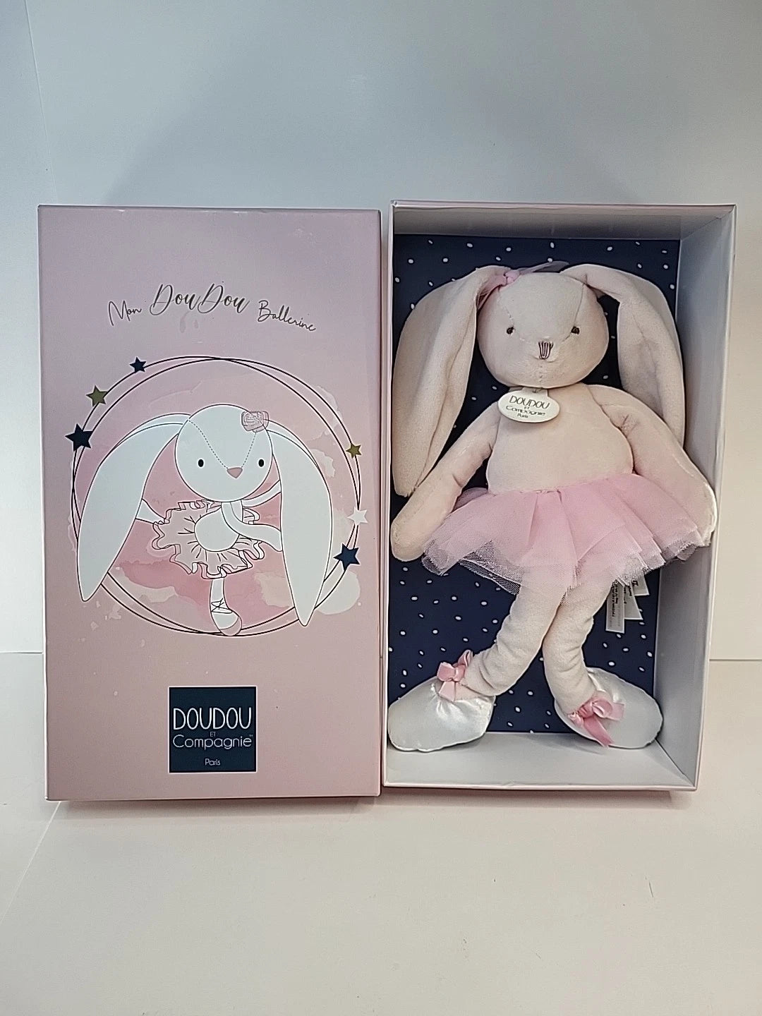 Doudou et Compagnie Paris Pink Ballerina Bunny