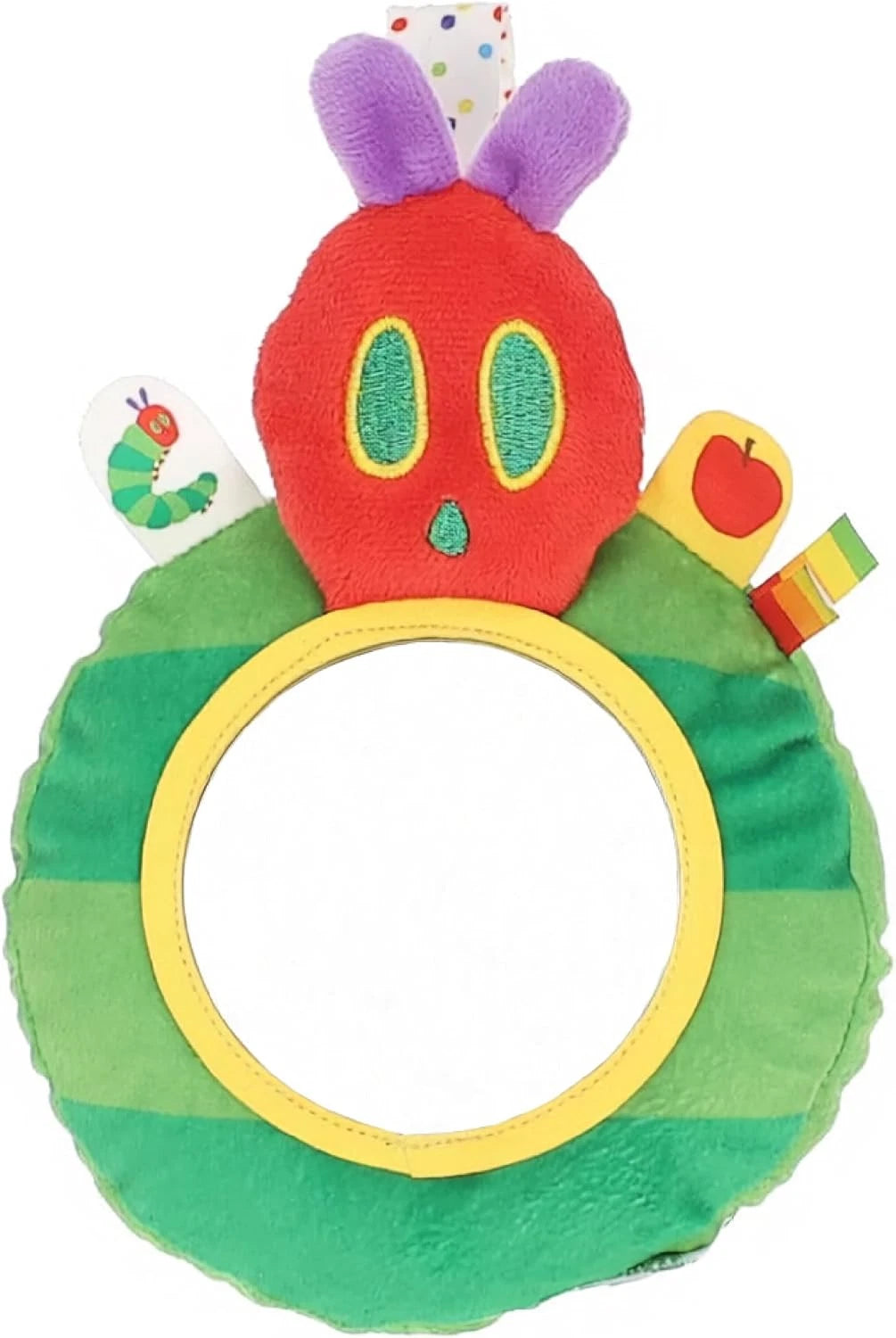 Eric Carle - Very Hungry Caterpillar on the Go Mirror Rattle Toy
