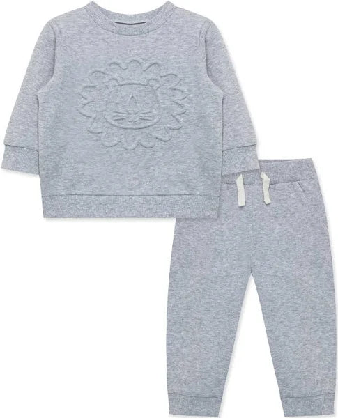 Little Me Lion Sweatshirt Set 3/6M