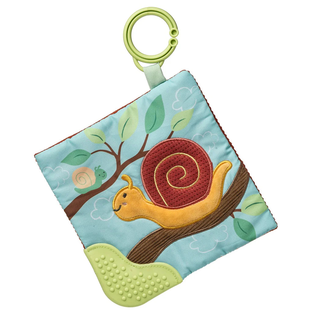 Mary Meyer® Crinkle Teether: Skippy Snail 6"