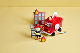 Mudpie Firetruck Plush Set