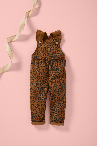 Leopard Overalls- 3T