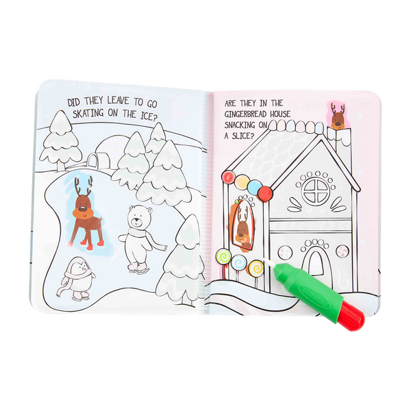 Santas Reindeer Color Change Book