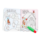 Santas Reindeer Color Change Book