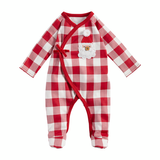 Crochet Check Santa Sleeper 3-6M